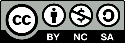 Creative Commons Attribution-NonCommercial-ShareAlike 4.0 International (CC BY-NC-SA 4.0)